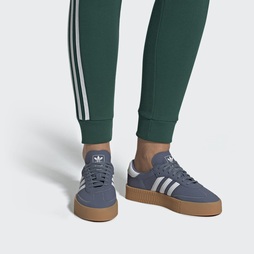 Adidas SAMBAROSE Női Originals Cipő - Kék [D88373]
